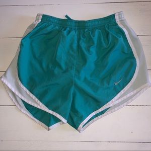 Teal Nike shorts
